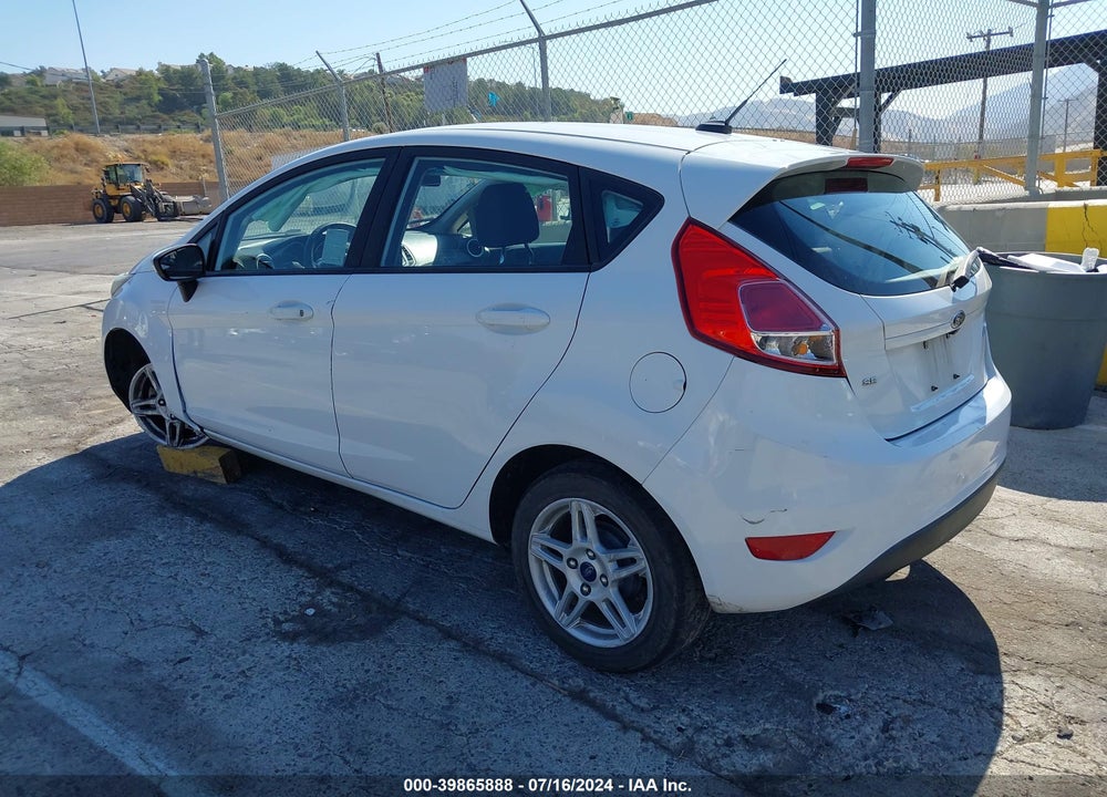 2018 FORD FIESTA SE VIN: 3FADP4EJ1JM118813