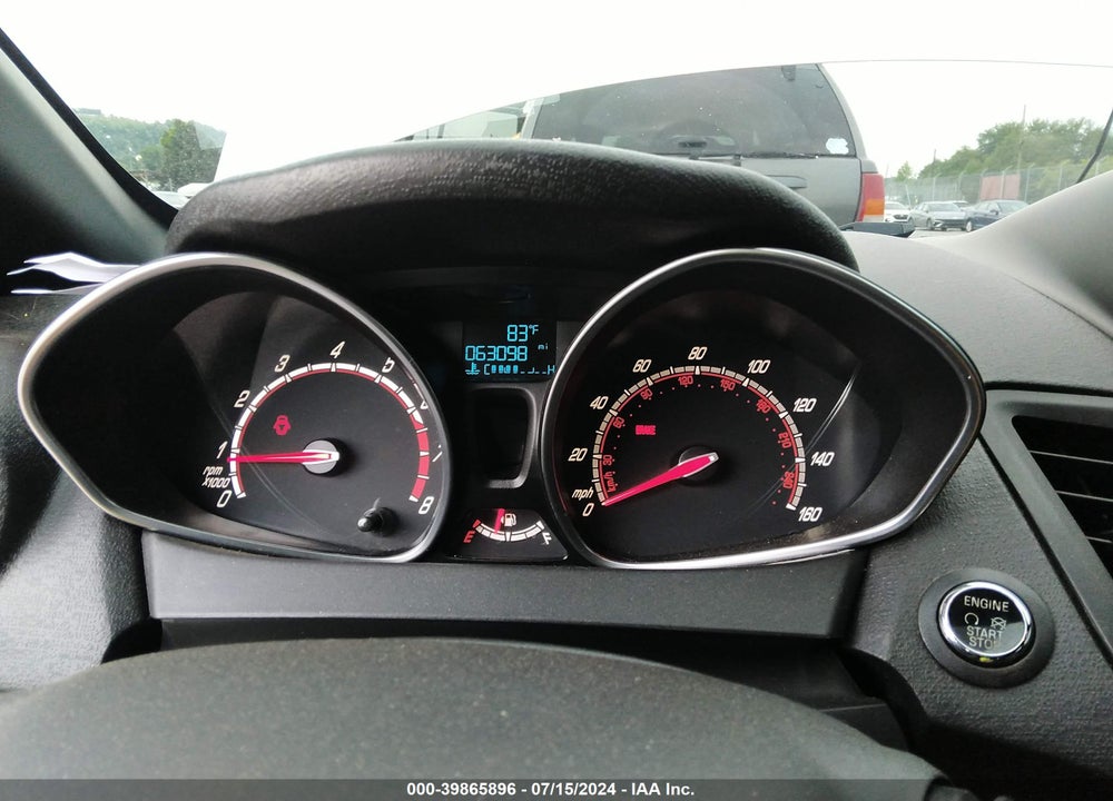 2017 FORD FIESTA ST VIN: 3FADP4GX8HM161489