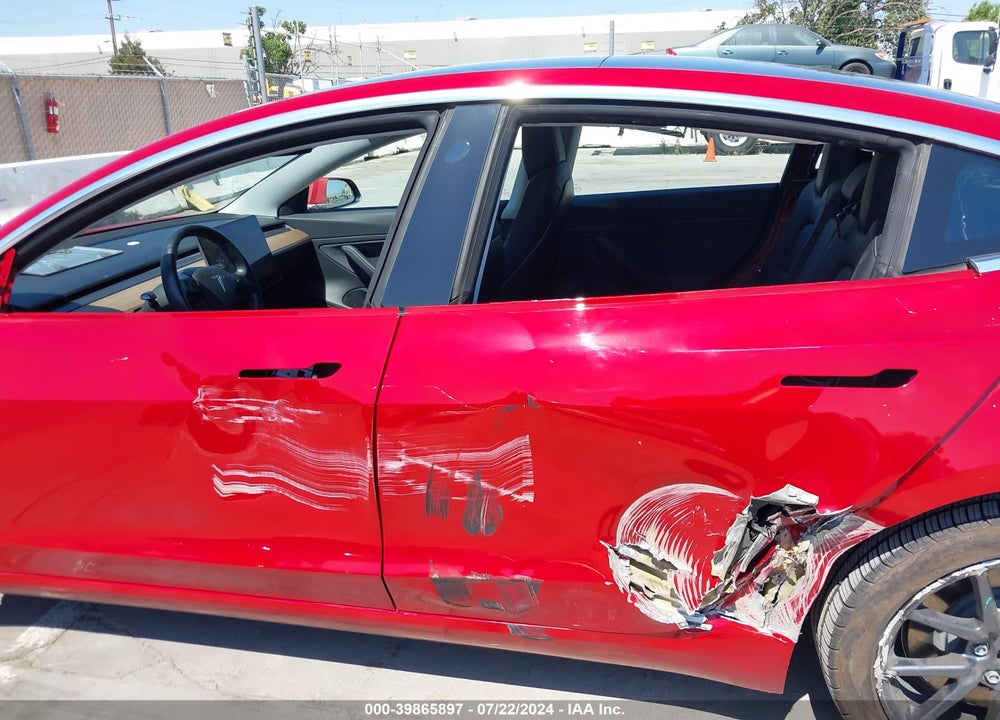 2018 TESLA MODEL 3 LONG RANGE/MID RANGE VIN: 5YJ3E1EA8JF044806
