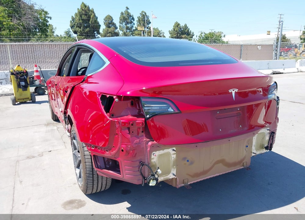 2018 TESLA MODEL 3 LONG RANGE/MID RANGE VIN: 5YJ3E1EA8JF044806