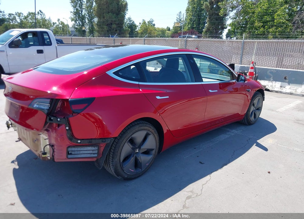 2018 TESLA MODEL 3 LONG RANGE/MID RANGE VIN: 5YJ3E1EA8JF044806