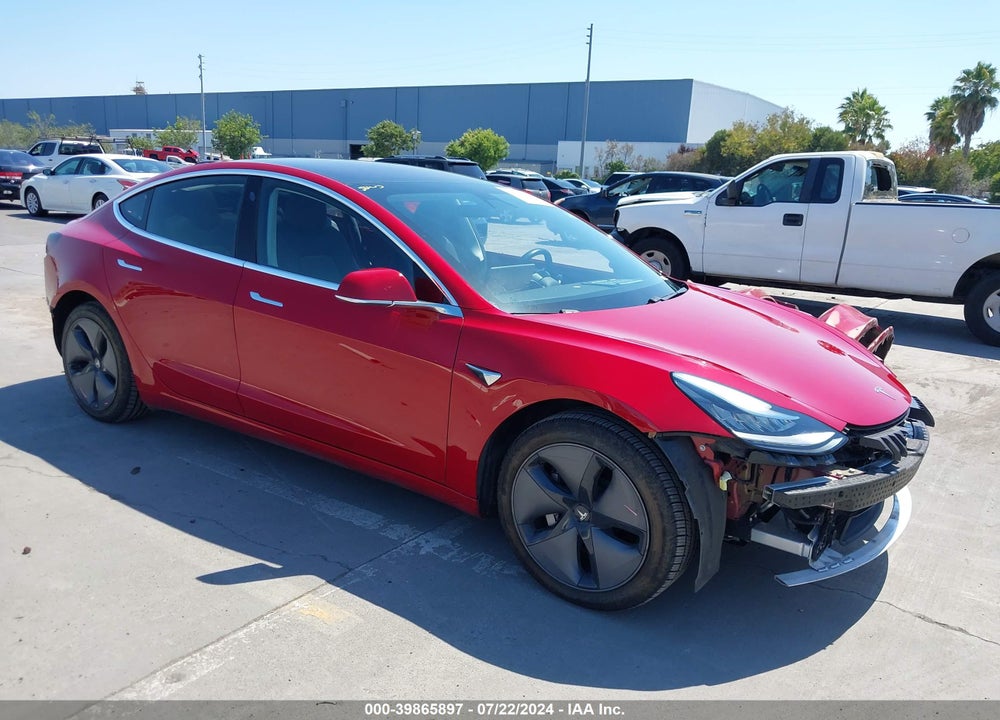 2018 TESLA MODEL 3 LONG RANGE/MID RANGE VIN: 5YJ3E1EA8JF044806