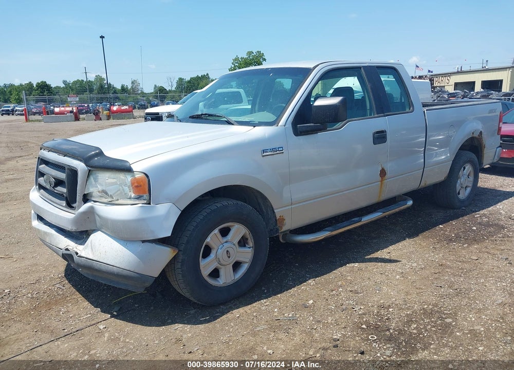 2005 FORD F-150 STX/XL/XLT VIN: 1FTRX12W25FA04937