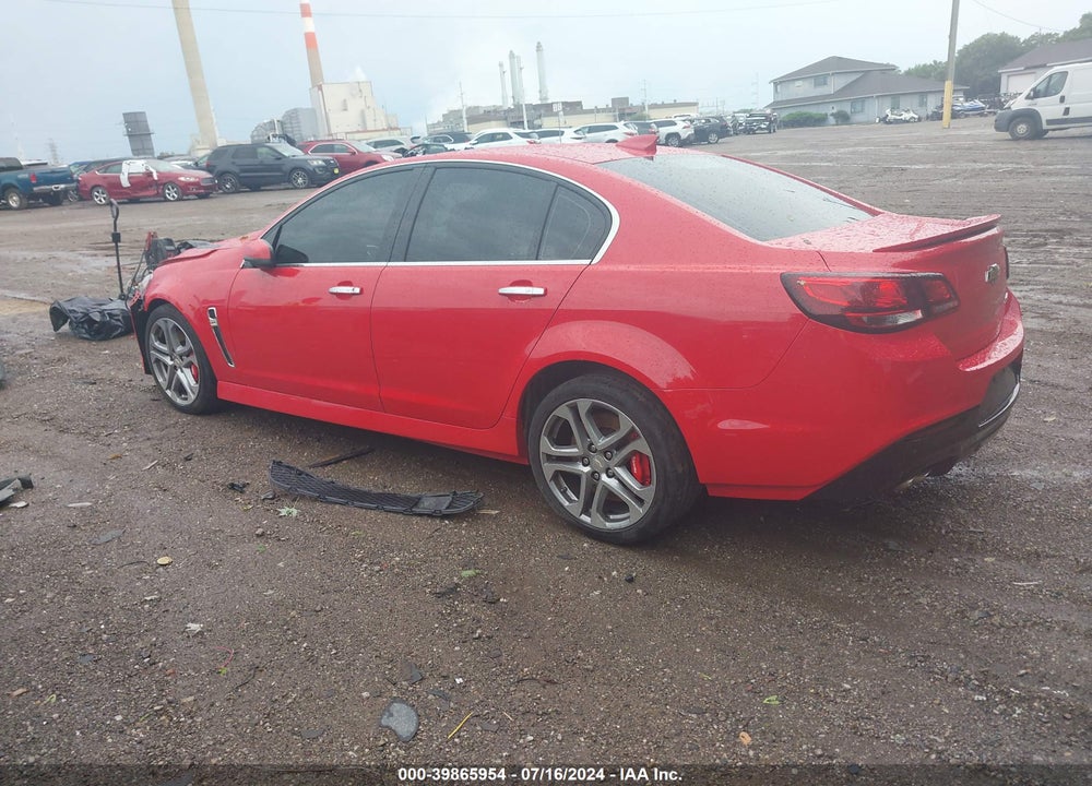 2016 CHEVROLET SS VIN: 6G3F25RW8GL224282