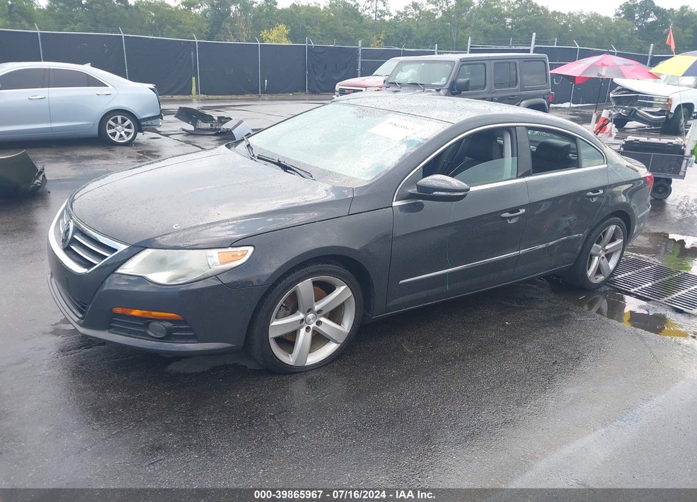 2012 VOLKSWAGEN CC LUX VIN: WVWHN7AN1CE523476