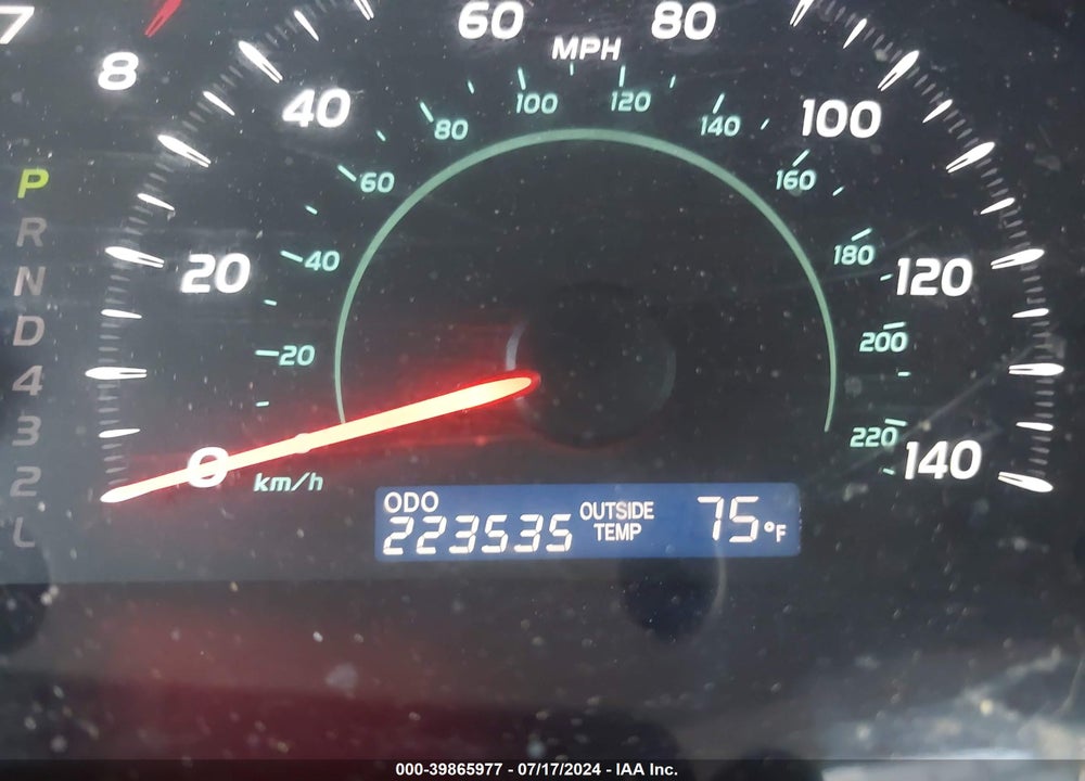 2009 TOYOTA CAMRY LE VIN: 4T4BE46K69R127966