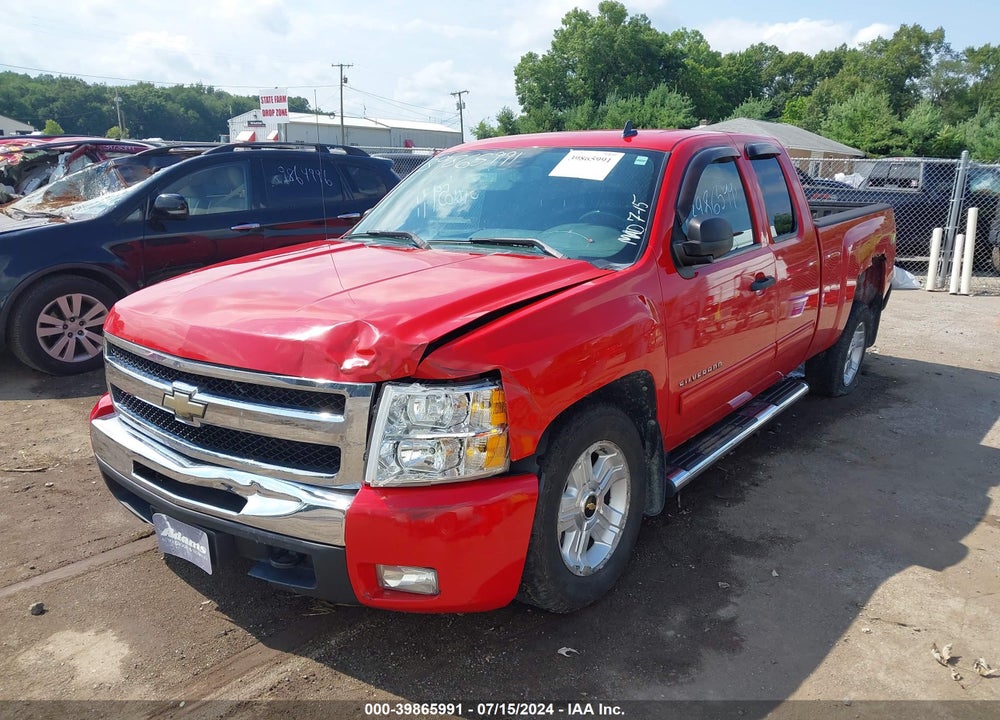 2010 CHEVROLET SILVERADO 1500 LT VIN: 1GCSKSE39AZ278779