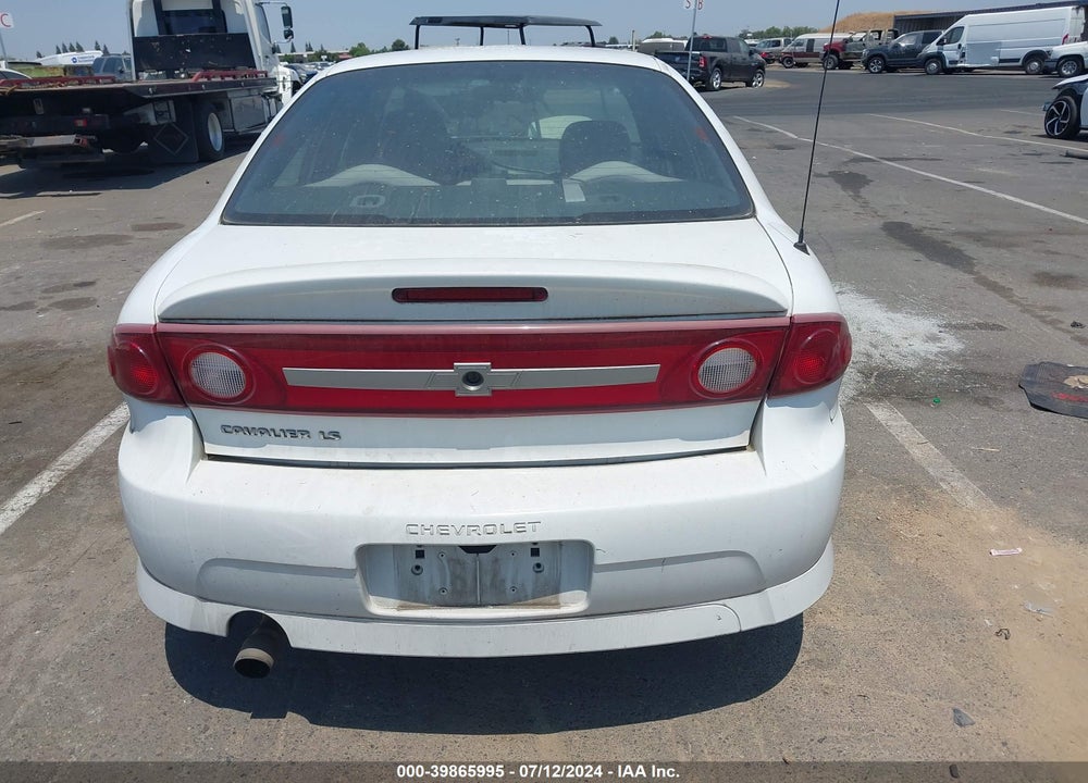 2003 CHEVROLET CAVALIER LS SPORT VIN: 1G1JH52F337301930
