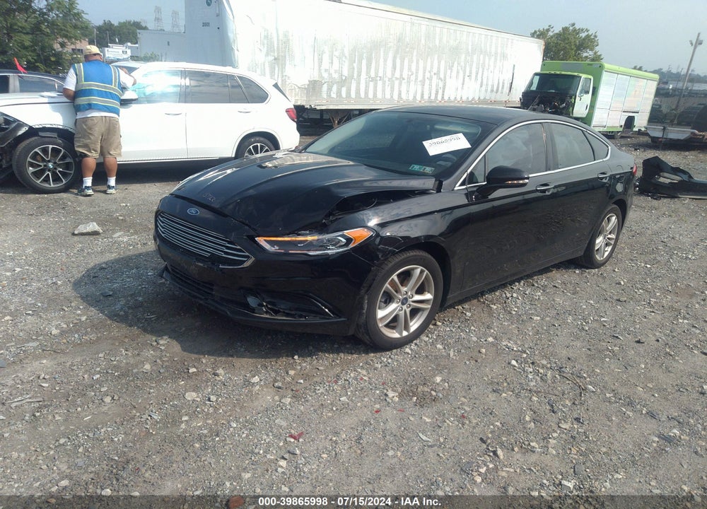 2018 FORD FUSION SE VIN: 3FA6P0HD7JR279631