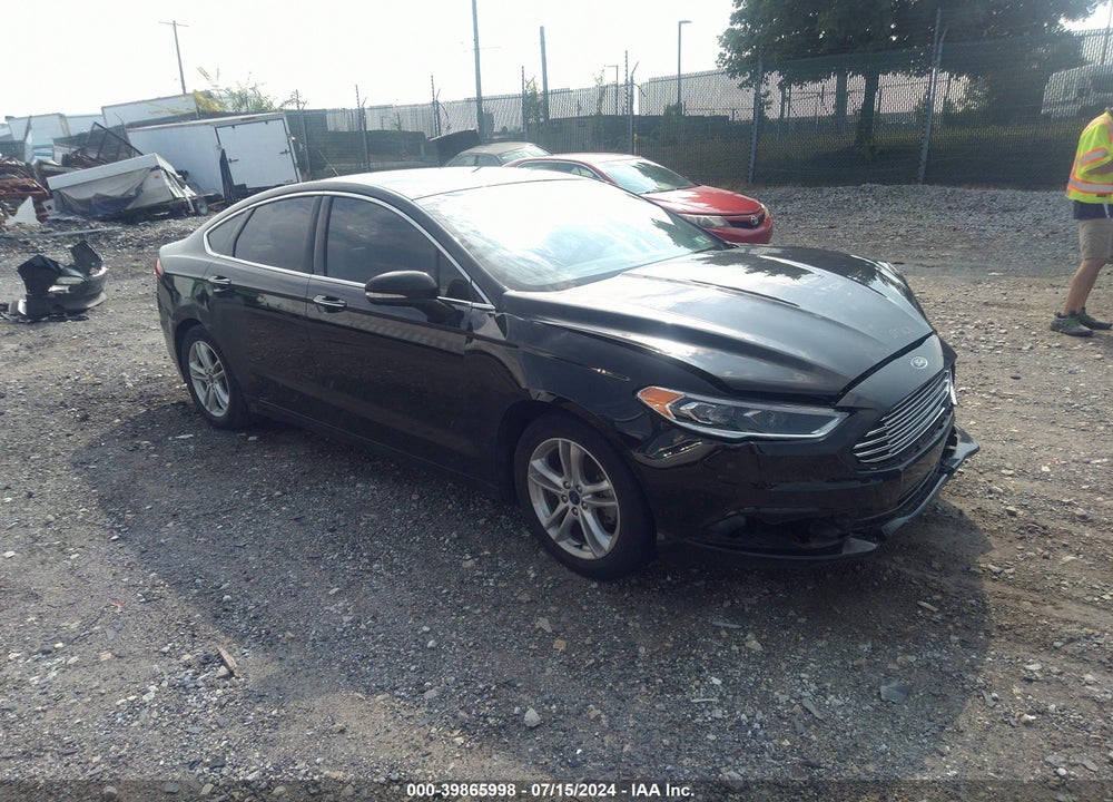 2018 FORD FUSION SE VIN: 3FA6P0HD7JR279631