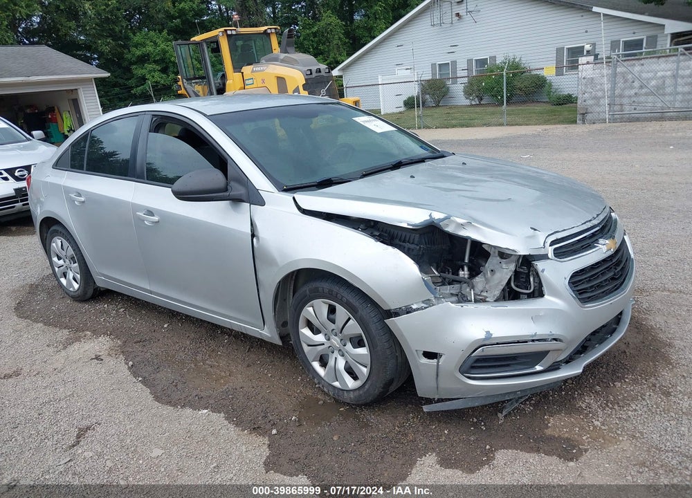 2015 CHEVROLET CRUZE LS VIN: 1G1PB5SH2F7245576