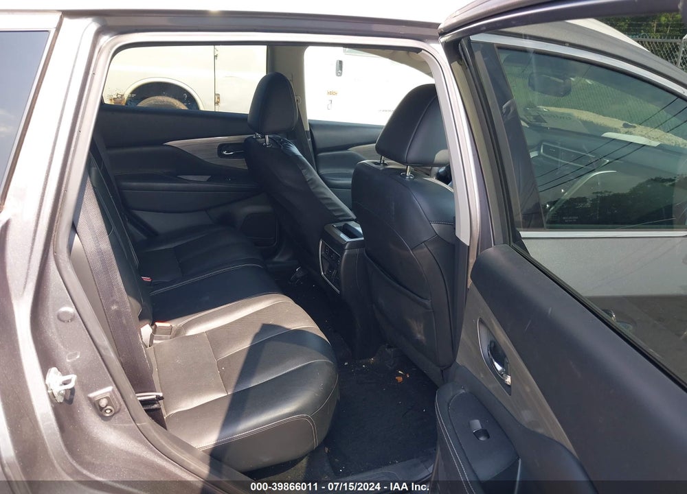 2018 NISSAN MURANO SL VIN: 5N1AZ2MH9JN110079