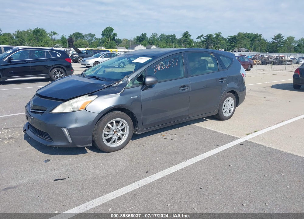 2013 TOYOTA PRIUS V THREE VIN: JTDZN3EU0D3236903