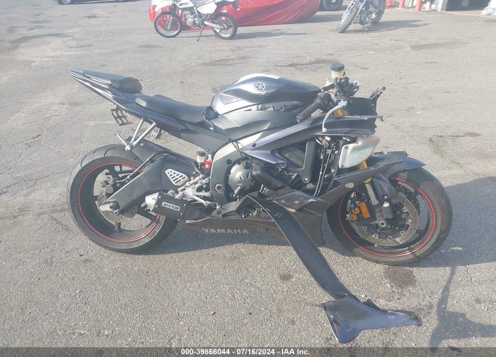 2007 YAMAHA YZFR6 L VIN: JYARJ12E07A020722
