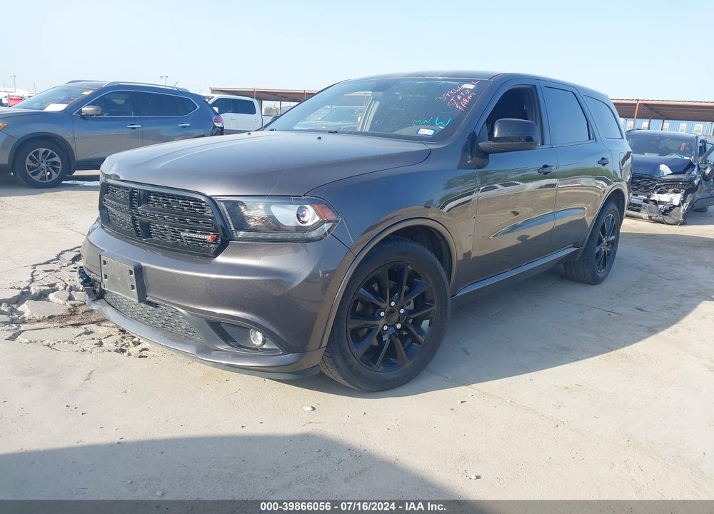 2018 DODGE DURANGO SXT RWD VIN: 1C4RDHAG0JC186211