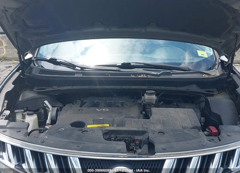 2010 NISSAN MURANO S VIN: JN8AZ1MW5AW112326