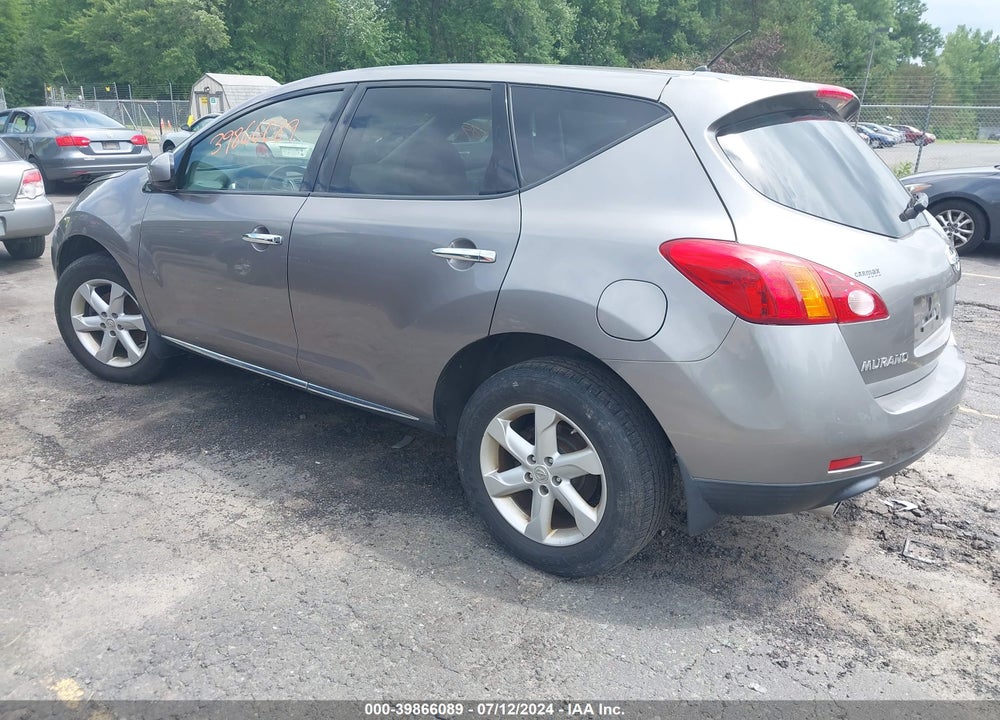 2010 NISSAN MURANO S VIN: JN8AZ1MW5AW112326
