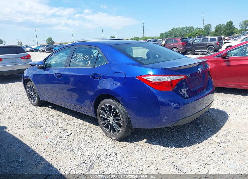 2016 TOYOTA COROLLA S PLUS VIN: 5YFBURHE3GP475868