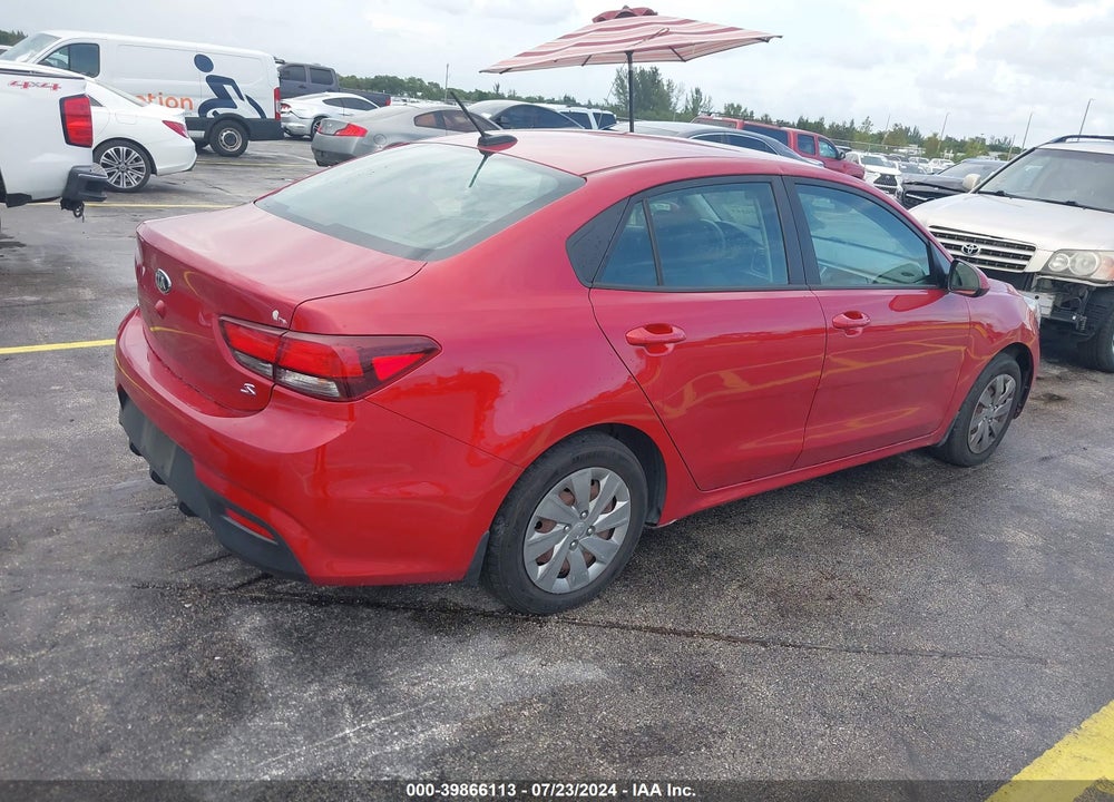 2018 KIA RIO S VIN: 3KPA24AB6JE136258