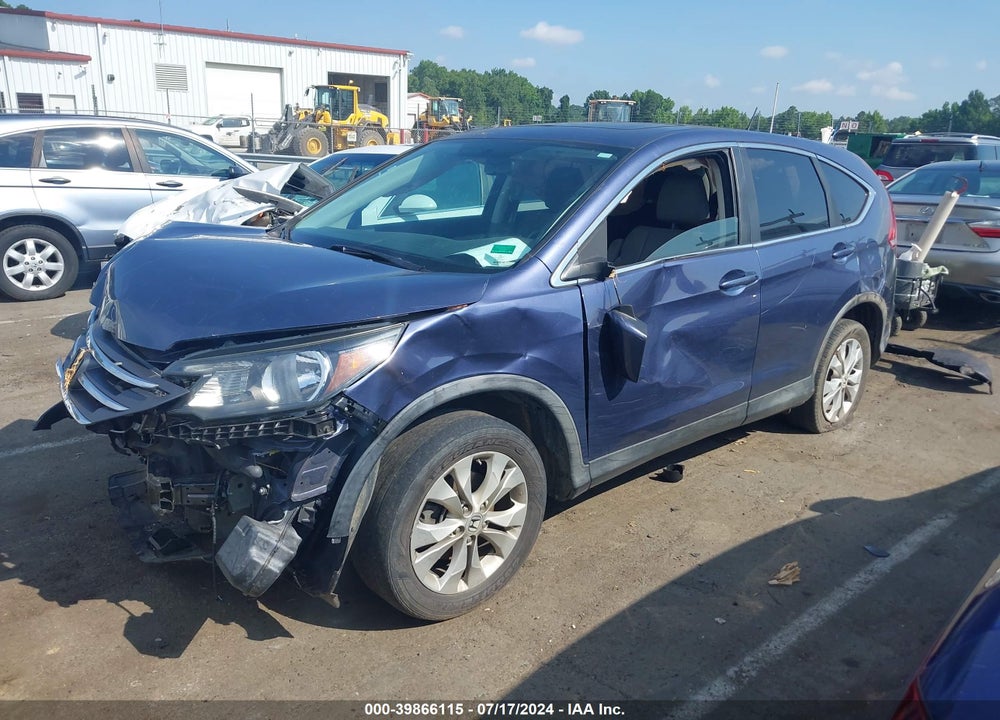 2013 HONDA CR-V EX VIN: 2HKRM4H54DH612360