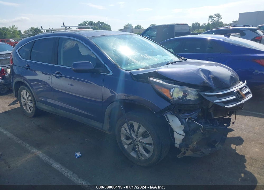 2013 HONDA CR-V EX VIN: 2HKRM4H54DH612360