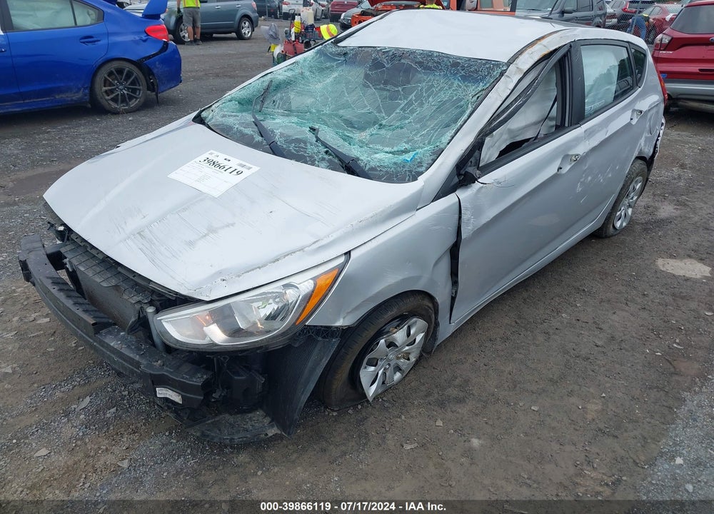 2015 HYUNDAI ACCENT GS VIN: KMHCT5AE1FU199701