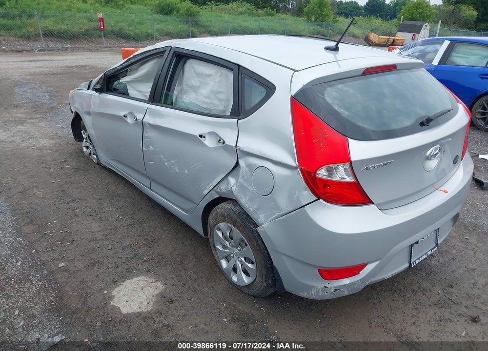 2015 HYUNDAI ACCENT GS VIN: KMHCT5AE1FU199701