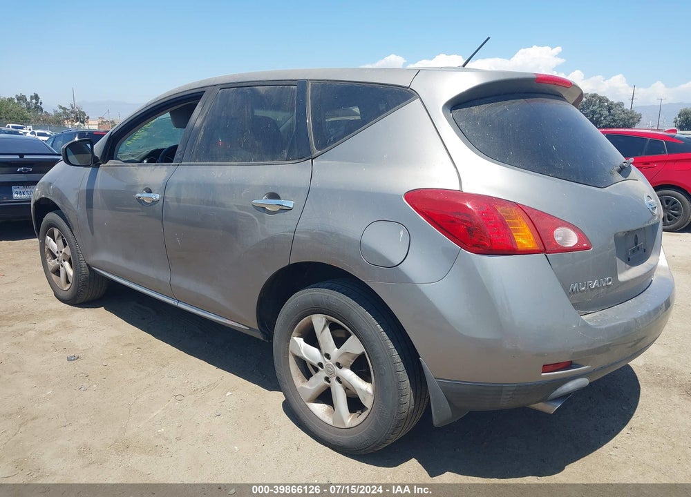 2010 NISSAN MURANO S VIN: JN8AZ1MU3AW010831