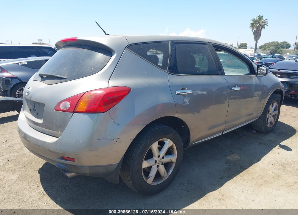 2010 NISSAN MURANO S VIN: JN8AZ1MU3AW010831