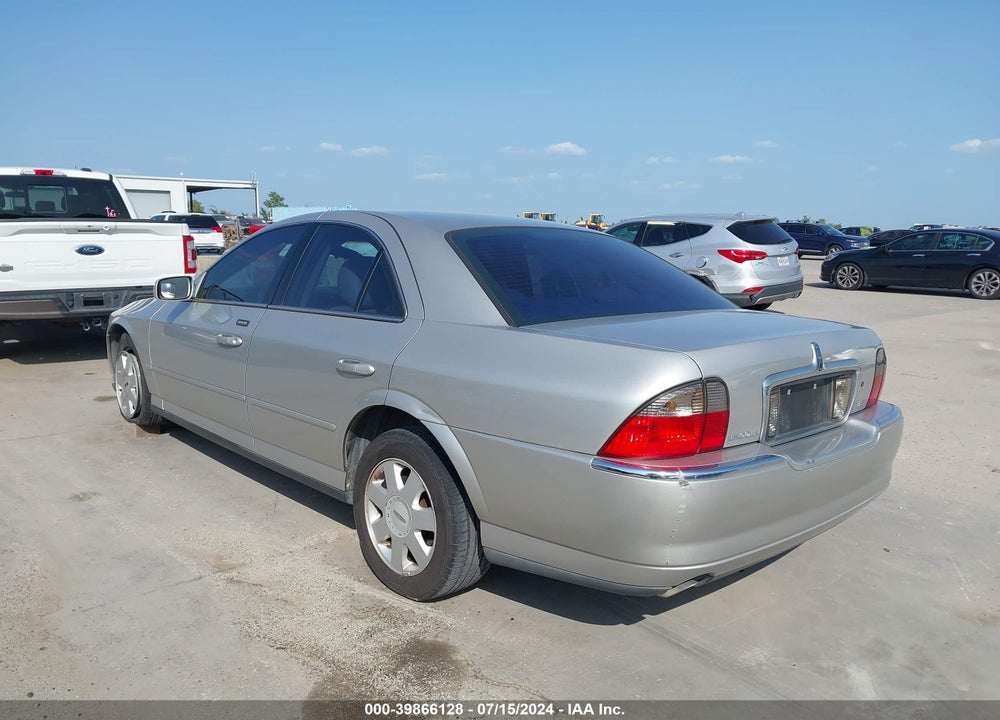 2004 LINCOLN LS V6 VIN: 1LNHM86S94Y617138