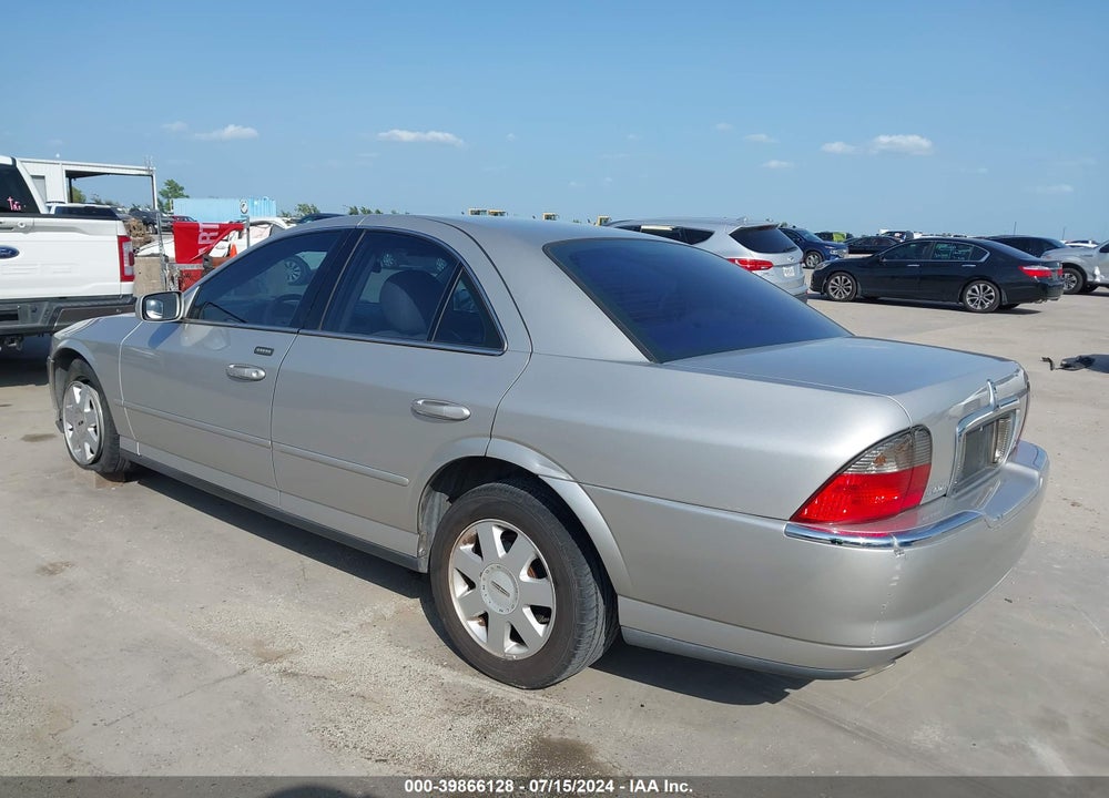 2004 LINCOLN LS V6 VIN: 1LNHM86S94Y617138