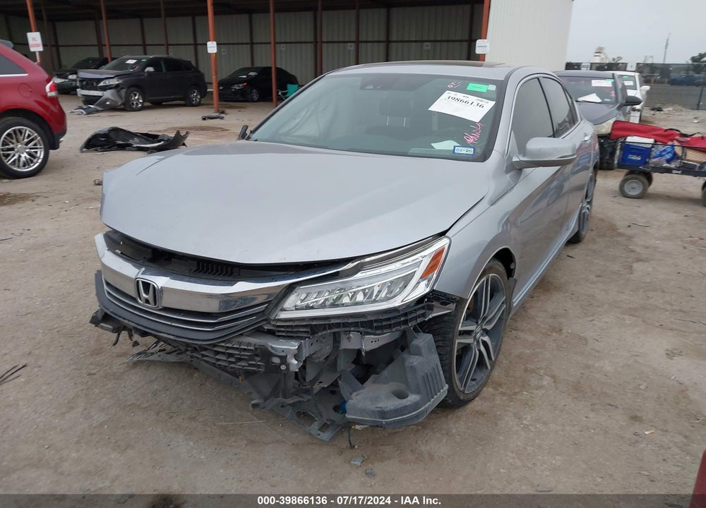 2016 HONDA ACCORD TOURING VIN: 1HGCR3F9XGA015850