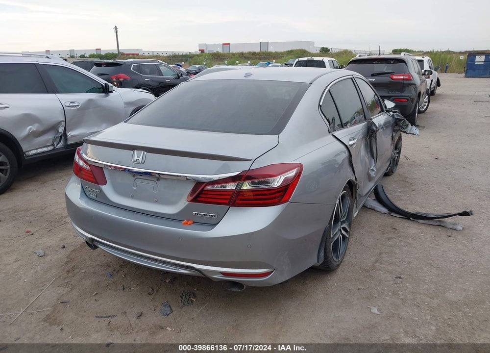 2016 HONDA ACCORD TOURING VIN: 1HGCR3F9XGA015850