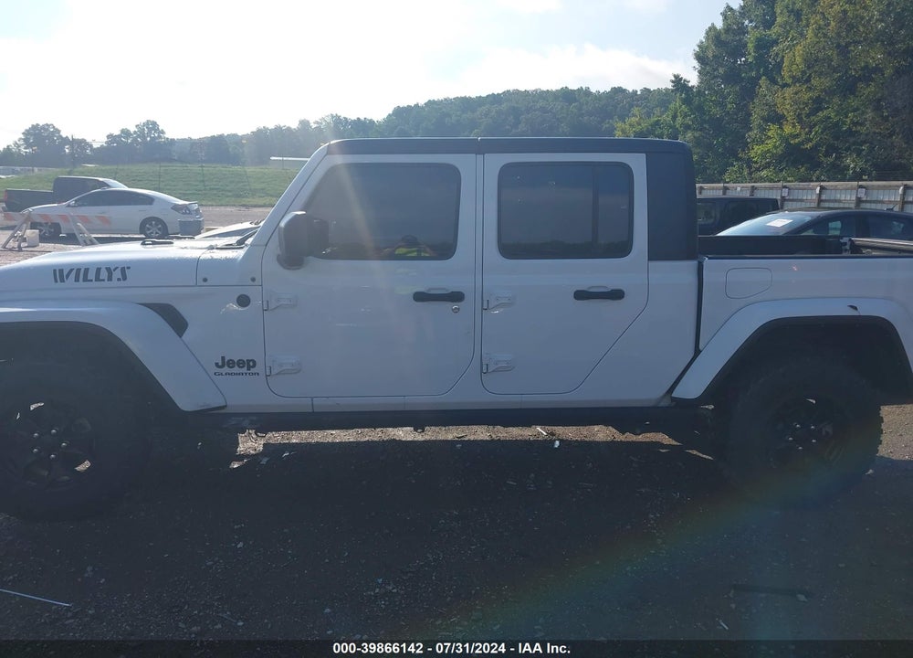 2021 JEEP GLADIATOR WILLYS 4X4 VIN: 1C6HJTAG4ML568924