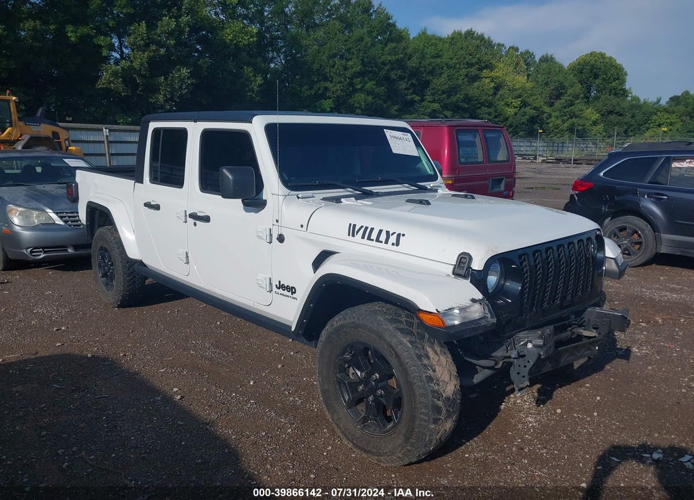 2021 JEEP GLADIATOR WILLYS 4X4 VIN: 1C6HJTAG4ML568924