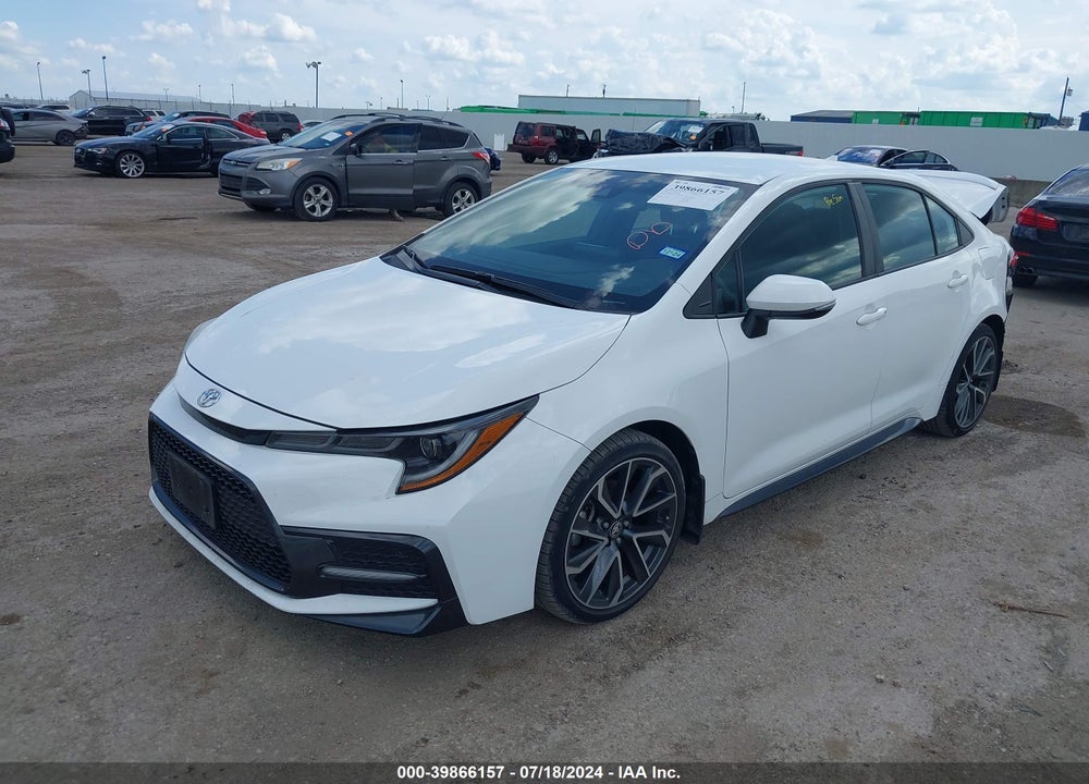 2022 TOYOTA COROLLA SE VIN: 5YFS4MCE5NP107506