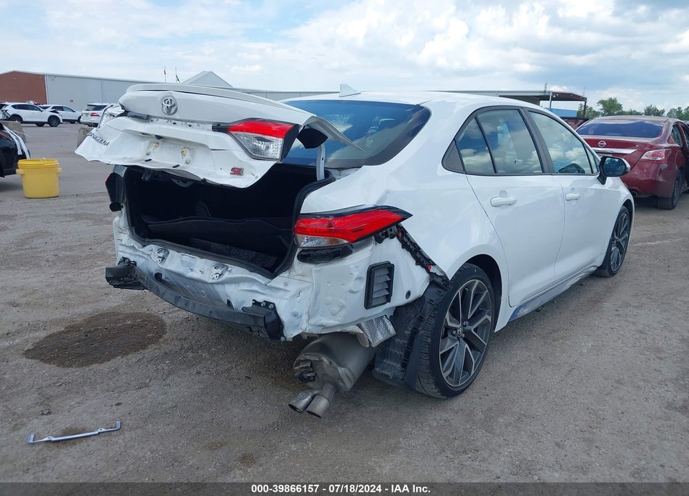 2022 TOYOTA COROLLA SE VIN: 5YFS4MCE5NP107506