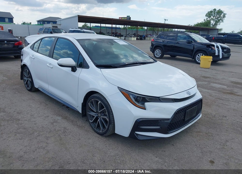 2022 TOYOTA COROLLA SE VIN: 5YFS4MCE5NP107506