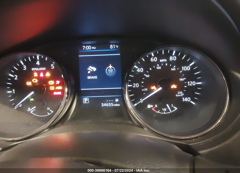 2019 NISSAN ROGUE SV VIN: JN8AT2MV6KW402381