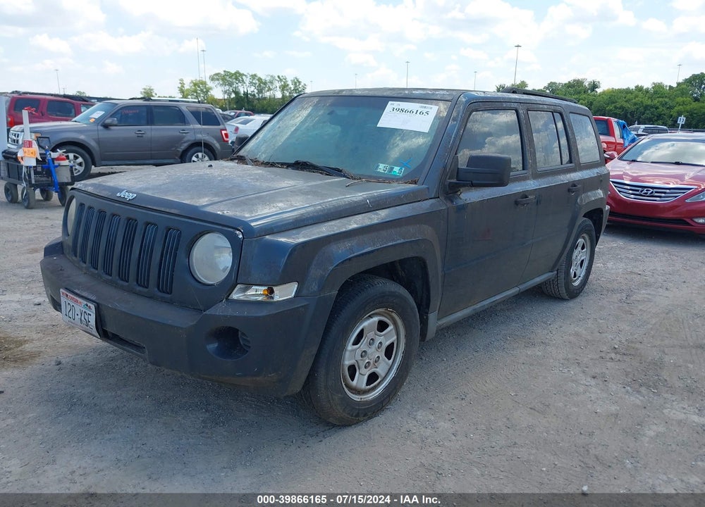 2007 JEEP PATRIOT SPORT VIN: 1J8FT28W77D400347