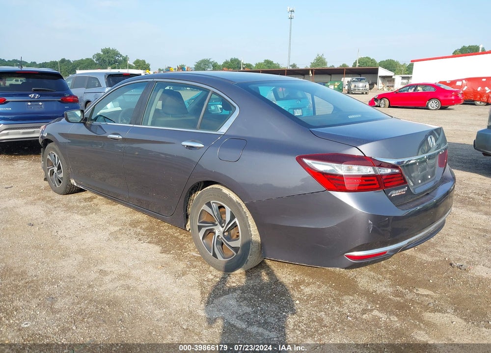 2017 HONDA ACCORD LX VIN: 1HGCR2F38HA236130
