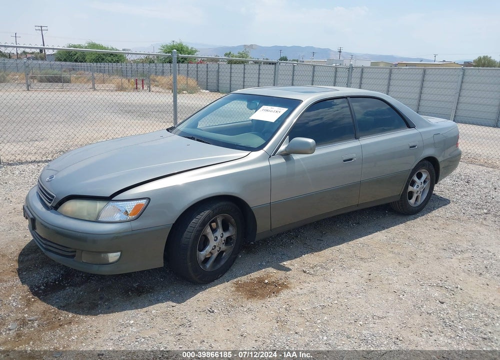 2000 LEXUS ES 300 VIN: JT8BF28G8Y0260483