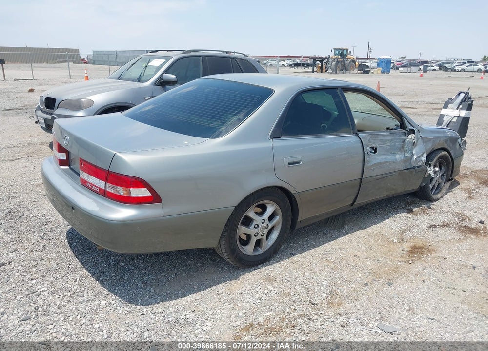 2000 LEXUS ES 300 VIN: JT8BF28G8Y0260483