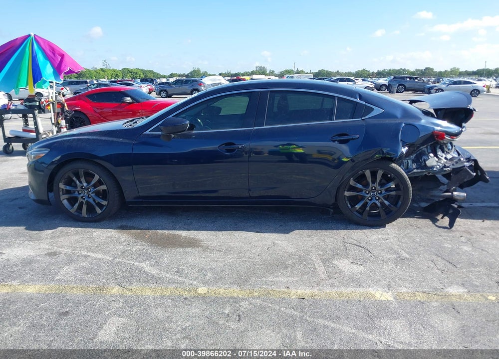 2016 MAZDA 6 I GRAND TOURING VIN: JM1GJ1W58G1433980