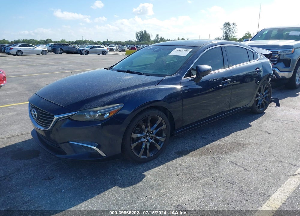 2016 MAZDA 6 I GRAND TOURING VIN: JM1GJ1W58G1433980