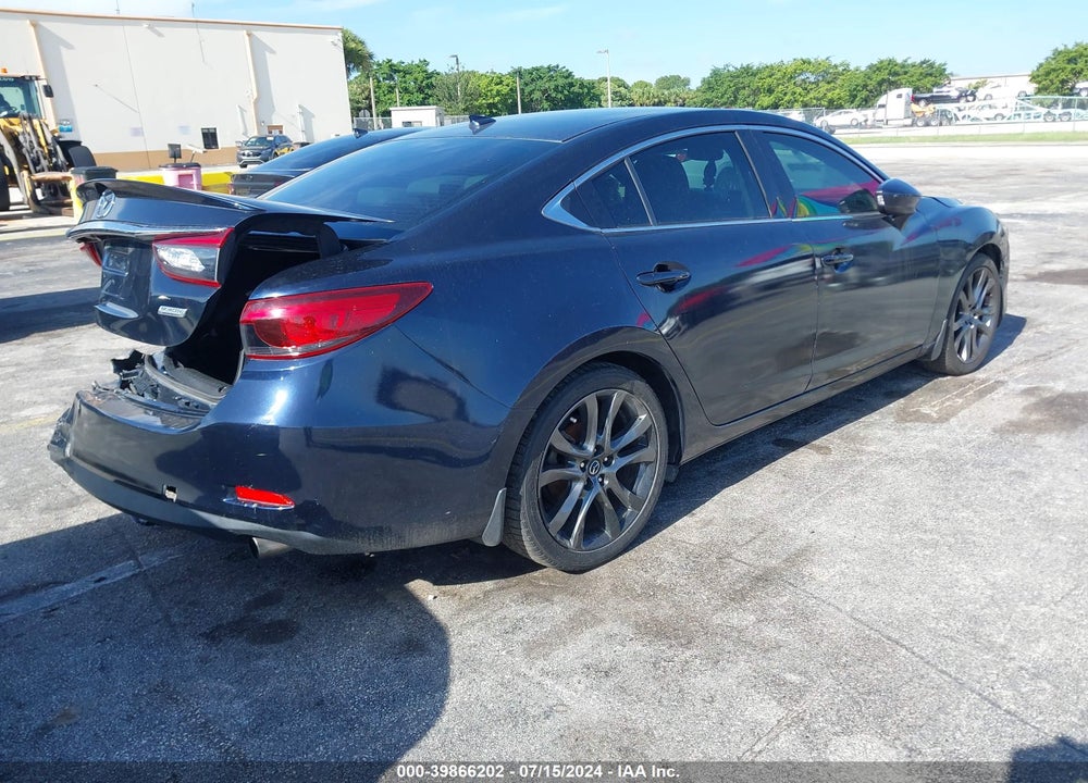 2016 MAZDA 6 I GRAND TOURING VIN: JM1GJ1W58G1433980
