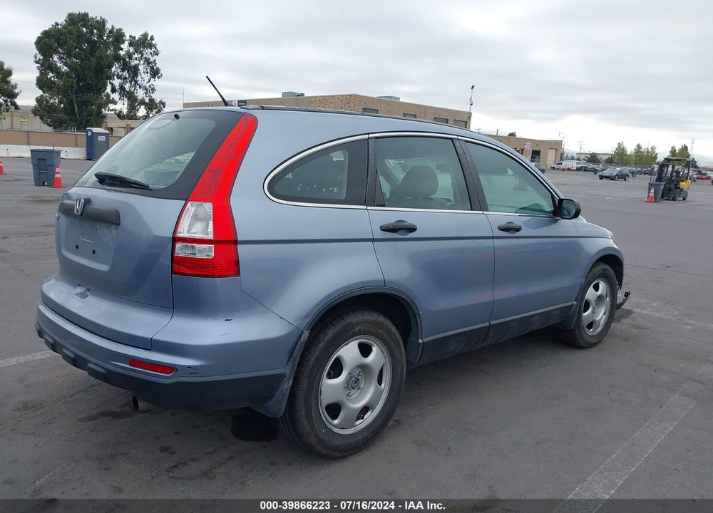 2010 HONDA CR-V LX VIN: 5J6RE3H37AL043253