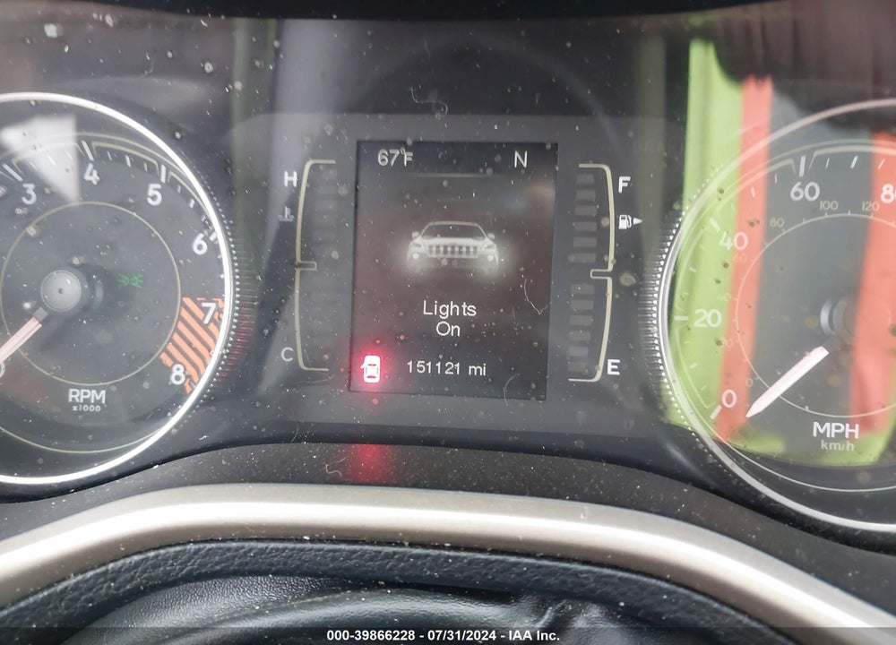 2014 JEEP CHEROKEE LATITUDE VIN: 1C4PJLCS3EW319813