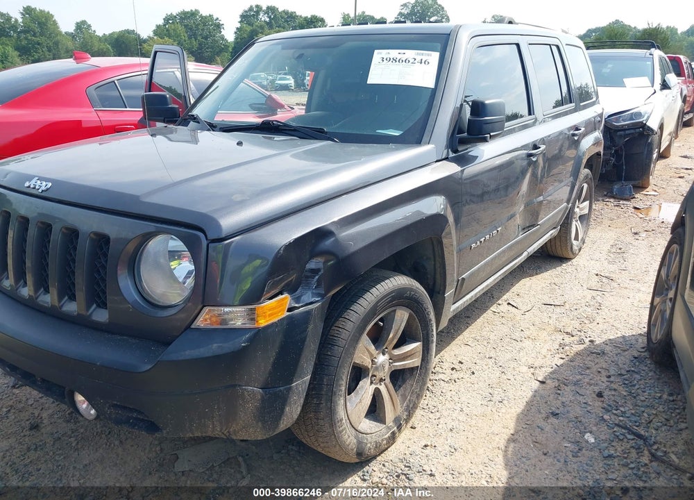 2017 JEEP PATRIOT HIGH ALTITUDE 4X4 VIN: 1C4NJRFB9HD194497