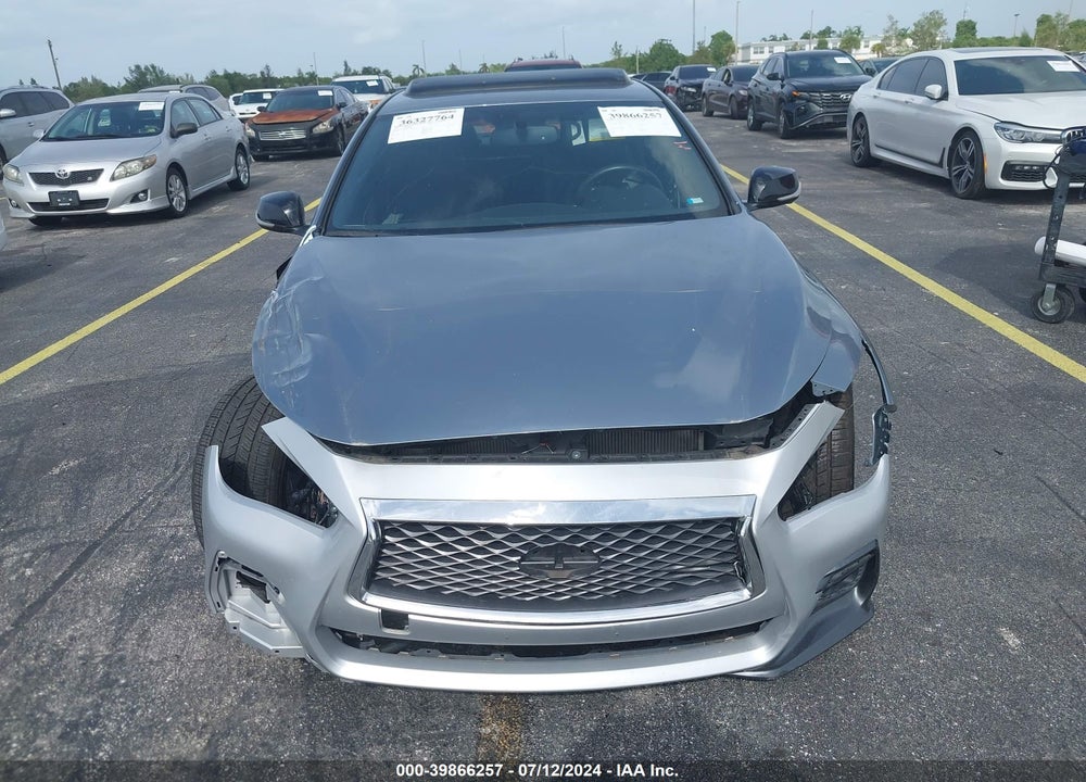 2018 INFINITI Q50 3.0T RED SPORT 400 VIN: JN1FV7AP0JM461602